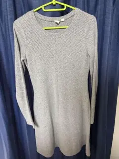 GAP グレー ニットワンピース XS