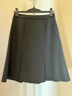 【送料込み】BLUE LABEL CRESTBRIDGE 黒 台形スカート 36