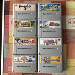 スーパーファミコン ゲームソフト8本セット