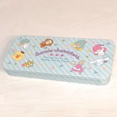 サンリオキャラクターズ フラット缶 チョコレート シナモロール ポムポムプリン