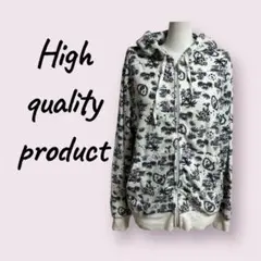 八　メンズ　High quality product パーカー　タオル地　柄