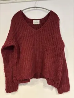 Ungrid クロップドニット