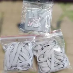 グレー 靴ひも 2セット