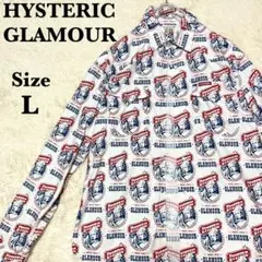 HYSTERIC GLAMOUR✨ ウエスタンシャツ OPEN 24hrs 総柄
