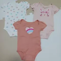 Pekkle ベビー肌着 3枚セット 6M