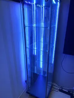 地球家具 ガラスコレクションケース JONY ジョニー スリム