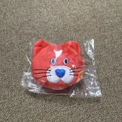 大人気‼️ mojojojo フェイスマスコット ねこ(赤)