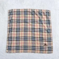 BURBERRY バーバリー チェック柄 ハンカチ 綿100% 日本製のサムネイル