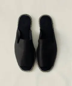 新品未使用 shiun LEATHER SQUARE MULE 39 | Mercari