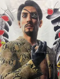 【10/13日のみ値下げ中】龍が如く　真島吾朗誕生日記念くじ　シーツ2