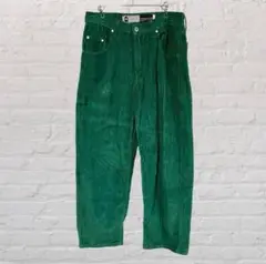リーバイス Levis Silver Tab コードュロイパンツ 緑W30L30