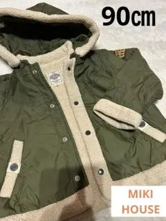 MIKI HOUSE ミキハウス　90 アウター　カーキ