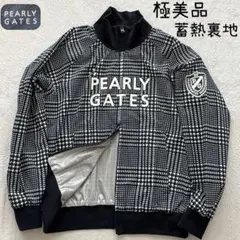 0 パーリーゲイツ 定価4.8万 シワ防止 ワンピース チェック柄