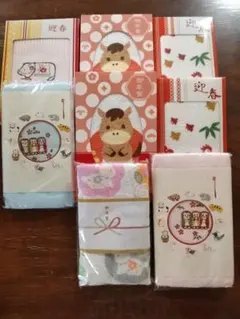 干支柄タオルセット（8枚入り）