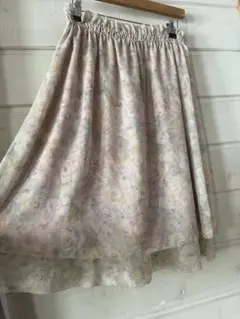 インゲボルグ INGEBORG花柄フレアスカート美品のサムネイル