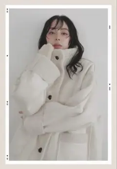 LIAN ムートンボアミドルコート 　lumier リュミエ　リアン