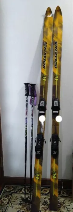 スキー板　ストック　新品未使用品　ROSSIGNOL ロシニョール ROSSIGNOL（ロシニョール） 2024/2025モデル スキー板 HERO ATHLETE GS