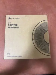 ANYCUBIC 3Dプリンター用フィラメント PLA ブラック 1kg
