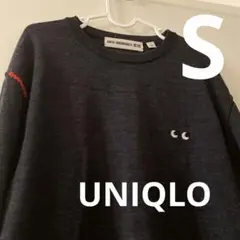 UNIQLO アニヤハインドマーチ　ニット　セーター　グレー　S
