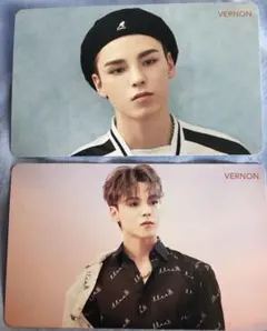 SEVENTEEN セブチ　トレカ　バーノン HMV 特典　舞い落ちる花びら