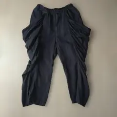 訳有】ゴムオム gomme homme 変形サルエルパンツ ブラック - メルカリ