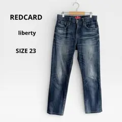 RED CARD liberty 23 アンクル丈 ストレッチ デニム