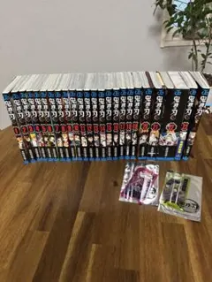 鬼滅の刃 全巻セット(20.21.22特装版、外伝、映画特典クリアカード2種)