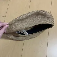 カオリノモリ　麦わら　ベレー帽 57.5cmのサムネイル