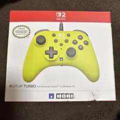 ホリパッド TURBO ライムイエロー