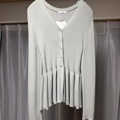 mysa closet ペプラム カーディガン