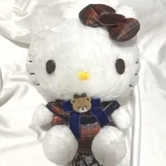 ハローキティ ティータイムパーティー BIGぬいぐるみ タグ付き