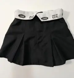 黒のプリーツスカート 140cm