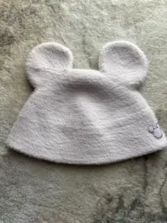 ミッキー耳付きハット(ベビーピンク)