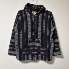 メキシカン パーカー ジップ メキパ ストライプ トレーナー ジャケット アウタ