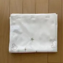 ミッキーマウス刺繍カフェカーテン