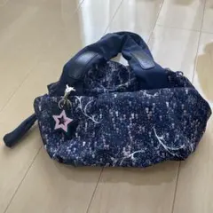 SeeByChloé ネイビー 花柄 ハンドバッグのサムネイル