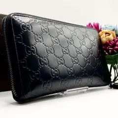 ✨人気モデル✨GUCCI 長財布　オーガナイザー　グッチシマ　GG柄　レザー
