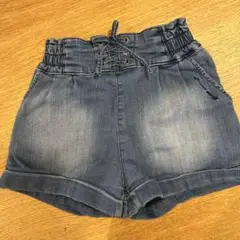 デニム ハーフパンツ