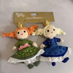 6日まで価格！新品未使用！東京ディズニーランド アナとエルサ ぬいぐるみチャーム