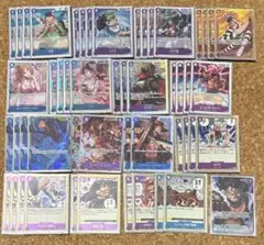 青紫ルフィ デッキ　リーダーパラレル付