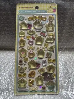 【正規品】サンリオポムポムプリン ボンボンドロップシール