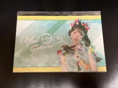 櫻井優衣 生誕ラッフル ポストカード 10連特典 FRUITSZIPPER