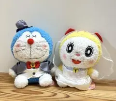 ドラえもん ドラミちゃん スペシャルウェディングぬいぐるみ セット