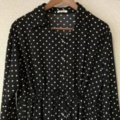 チュニック 長袖 ロングワンピース