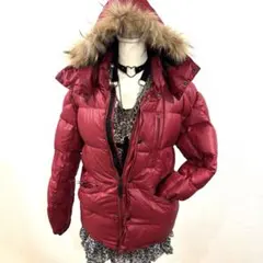 平成ギャル y2k ファーダウン　ダウンジャケット　グランジ　平成女児　光沢