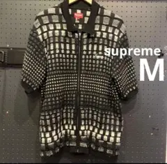 Supreme Gradient Grid Zip Up Polo - メルカリ