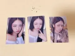 IVE ユジン　特典トレカ3枚セット