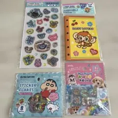 エンジェルブルー クレヨンしんちゃん　フレークシールセット