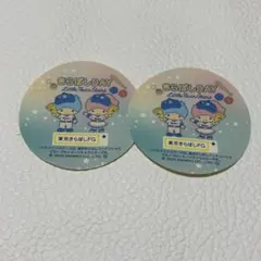 【即発送・非売品】リトルツインスターズ　ステッカー2枚