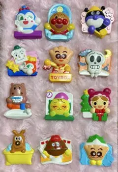 アンパンマン キャラクター マグネット 12個セット